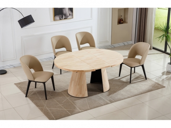 Mesa comedor extensible 120 - 160 - 200 cm nordish  merkamueble