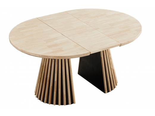 Mesa comedor extensible 120 - 160 - 200 cm color nordish  merkamueble 2