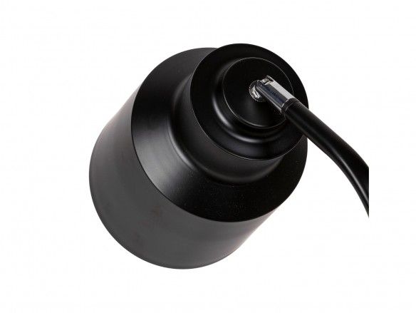 Lámpara de sobremesa metálica con 3 patas color negro mate  merkamueble