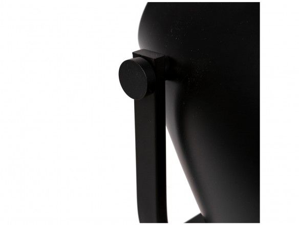 Lámpara de sobremesa metálica con base trípode color negro  merkamueble
